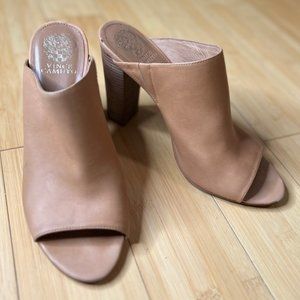 SOLD Vince Camuto Leather Mules (Size 10)